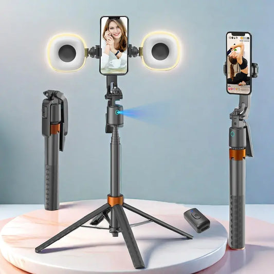 Intelligentes Stativ mit Gesichtserkennung: 360°-Autorotation für Vlogging und Live-Streams