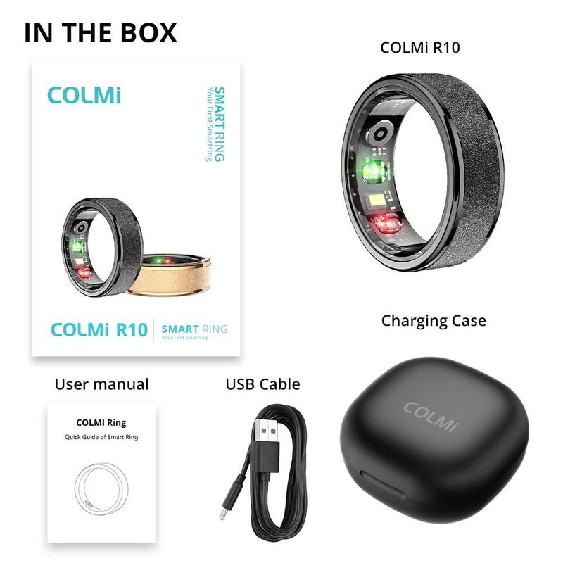 COLMI R10 Smart Ring: Fitness Tracker con contapassi e impermeabile fino a 5 ATM 